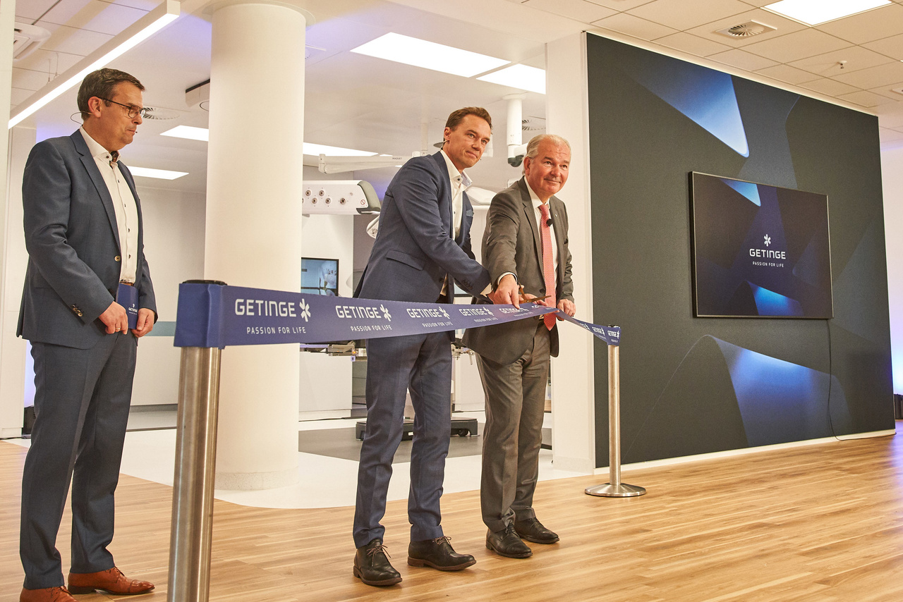 Getinge Experience Center Frankfurt opening ceremony