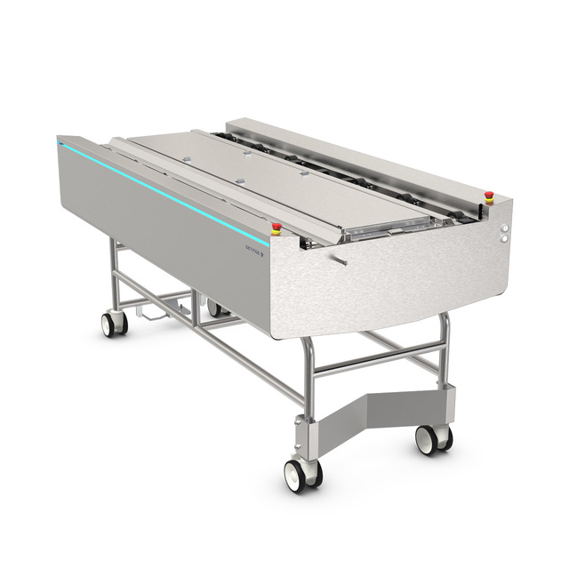 Automatiq loader and unloader for shelf racks