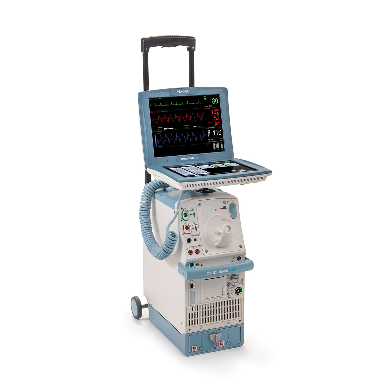 Cardiosave Intra-Aortic Balloon Pump Resuce is smallest and lightest balloon pump  available for transport applications to provide mechanical circulatory support