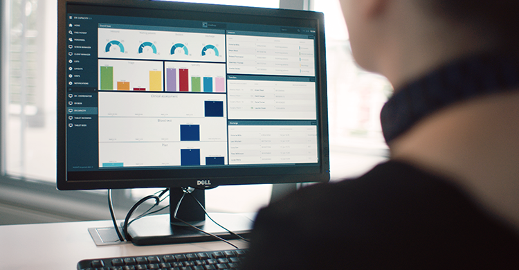 The patient flow management system INSIGHT delivers data dashboards 