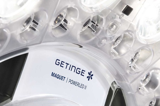 Maquet PowerLED II operating light received the Red Dot Award product design in 2019