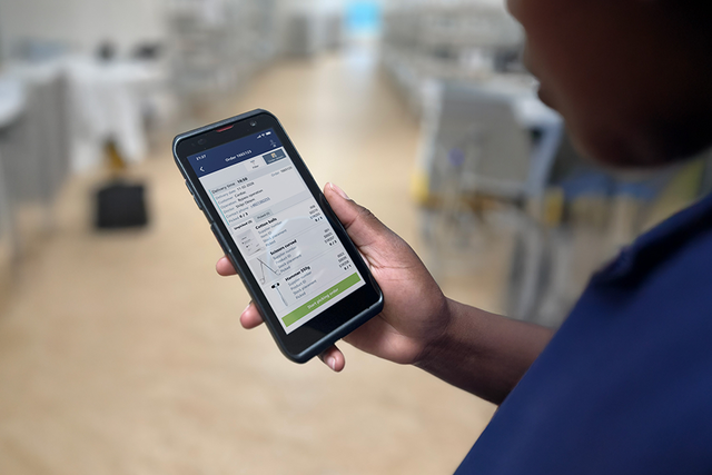 T-DOC Mobile App with easy order picking on the go