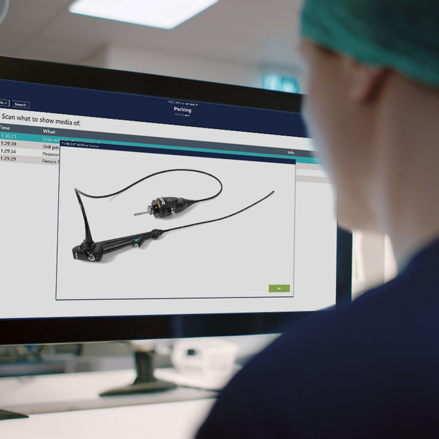 T-DOC Endo Trace - packing an endoscope