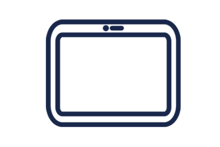 Icon of a tablet