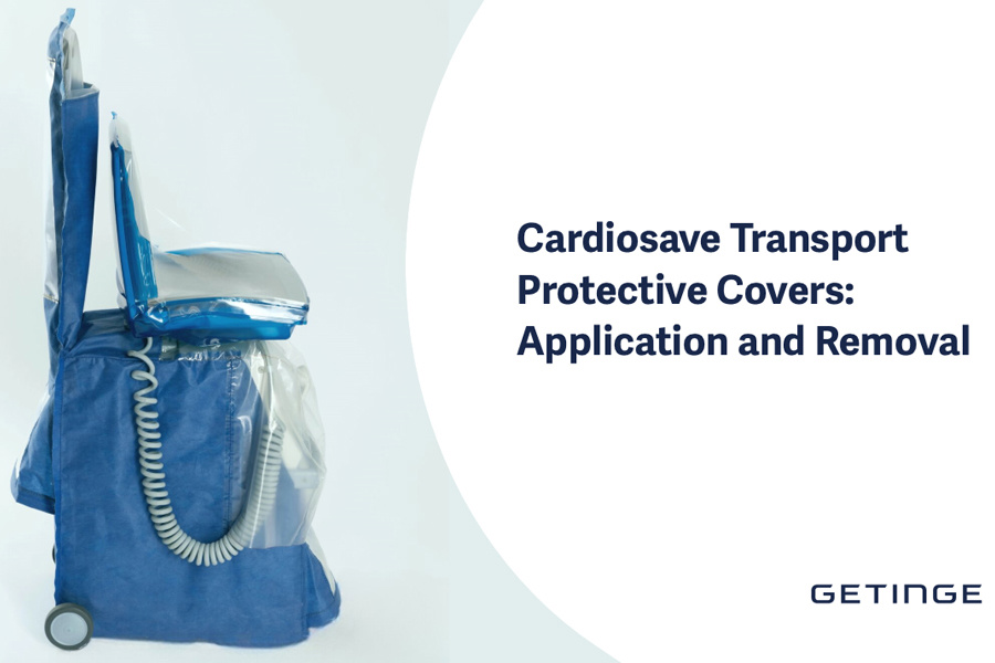 Cardiosave Transport Protective Covers: application & removal video