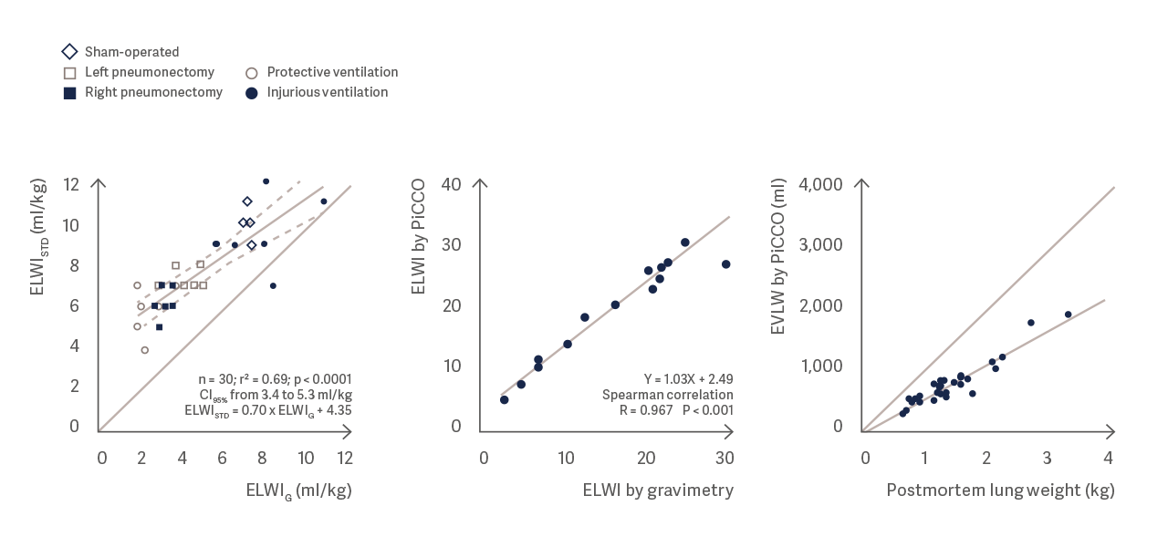 PiCCO Lungwater Studies ARDS Studies
